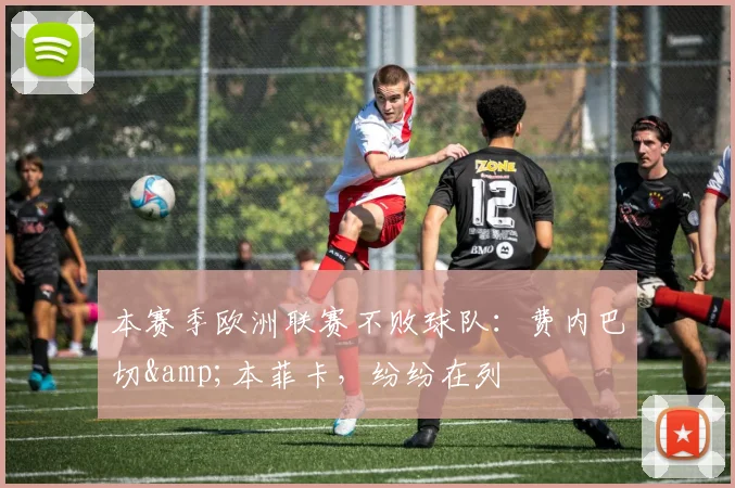 本赛季欧洲联赛不败球队：费内巴切&本菲卡，纷纷在列